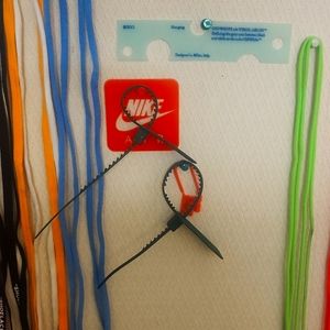 Off White fuzzy green zip tie